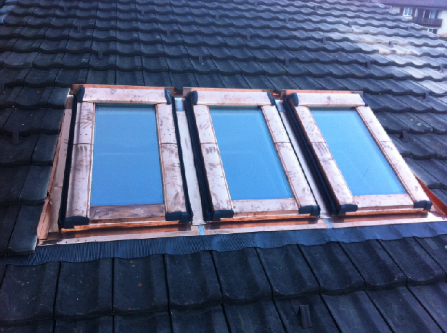 Sanierung Dachfenster mit Aufkeilrahmen